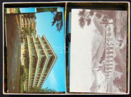 1 doboz (kb 180 db) megíratlan, modern magyar városképes lap, sok Balaton