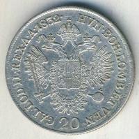 Ausztria 1832A 20Kr Ag I.Ferenc T:2-/2