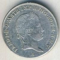 Ausztria 1837B 20Kr Ag I.Ferdinánd T:2-/2