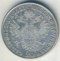 Ausztria 1837B 20Kr Ag I.Ferdinánd T:2-/2