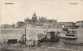 Budapest I. Hajóállomás gőzössel