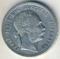 Ausztria 1878. 1Fl Ag T:2/2- ph.