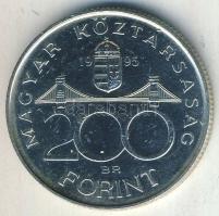 1995. 200Ft Ag "Deák" T:1- k