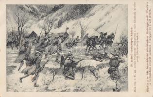 Military WWI Hungarian army against Cossacks s: M. Ledeli