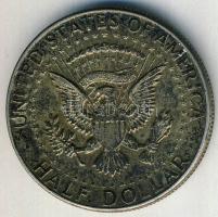 USA 1964. 1/2$ Ag "Kennedy" T:2 patina