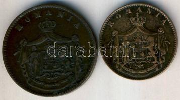 Románia 1867. 5B "Watt&Co" + 10B "Heaton" T:3,3+