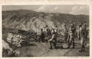 Military WWI the Hungarian army in the mountains of Montenegro