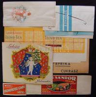 Kis vegyes, használatlan reklámnyomtatvány tétel érdekessségekkel