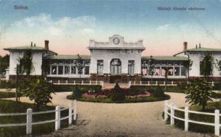 Siófok gőzhajó állomás, Divald és Monostory