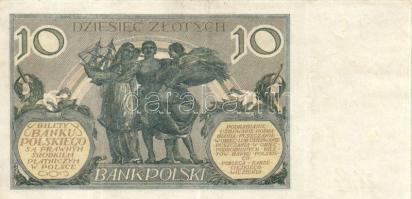 Lengyelország 1923. 100.000Zl + 1929. 10Zl + 1941. 50Zl T:III,II,II