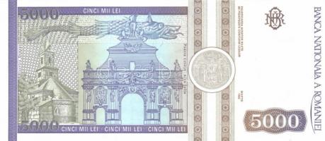 Románia 1992.március 5000L T:I