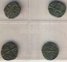 Zsigmond 1387-1437. Parvus (4x) T:3+,3