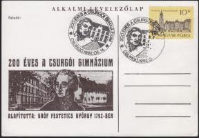 2005 Habsburg Ottó és Regina saját kezű aláírása levelezőlapon