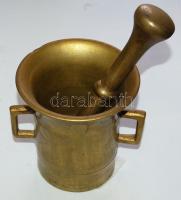 Bronz mozsár törővel 25 cm