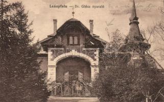 Leányfalu, Dr. Glósz-nyaraló (EB)