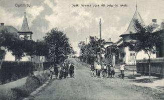 Gyömrő Deák Ferenc utca, polgári fiúiskola