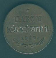 1849NB 3kr "Szabadságharc" T:3