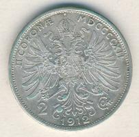 Ausztria 1912. 2K Ag T:2/2-