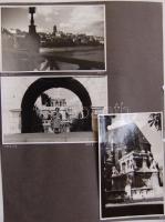 1954/1956  12 db klf fekete-fehér fotó vegyes témában