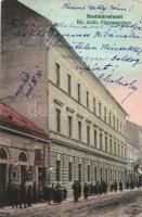 Szatmárnémeti with shops Cholnoky Jenő földrajztudós üzenetével és aláírásával feleségének