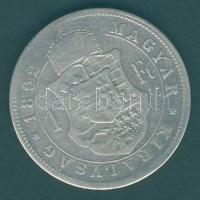 1892. 1Ft Ag "Fiumei címer" T:3