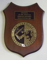 Kis hagyaték tétel, 569db-os pénzérme gyűjtemény (2,8kg) 1800-tól napjainkig, közte Magyarország, Görögország,Nagy-Britannia, Franciaország, Svájc, Egyesült Arab Emirátusok, Szovjetunió, NDK stb.pénzei T:vegyes + "Emlékül Az MH Tapolcai Kiképző Központ Parancsnokától" fa és fém emlékplakett(falra akasztható) + "MH Tapolcai Kiképző Központ" zászló mindkettő teljesen új állapotban