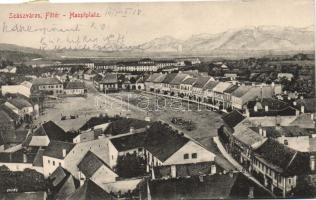 Szászváros main square
