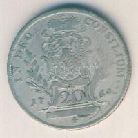 Német Államok / Bajorország 1764. 20Kr Ag T:3