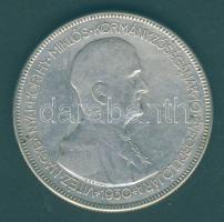 1930. 5P Ag "Horthy jobbra" T:3