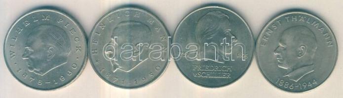 NDK 1971-72. 20M (4x) mind klf motívummal T:2