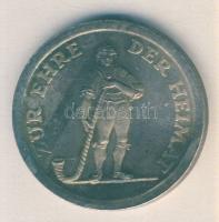 Svájc 1946. "Zur Ehre Der Heimat-Zum Lobe Der Tracht Unspunnen" Ag emlékérem 14,99g T:exPP