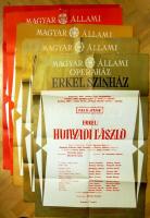 7 db színházi plakát az 1960-as évekből