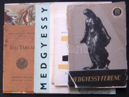 1920-1960 6 db kiállítási katalógus