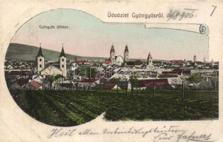 Gyöngyös (ázott / wet damage)