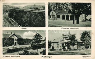 Klotildliget és Piliscsaba vasútállomás, gyógyszertár