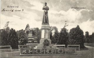 Gödöllő Erzsébet-szobor (levágott / cut)