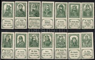 Magyar uralkodók 62 klf levélzáró