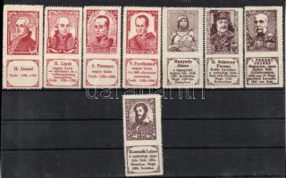 Magyar uralkodók 62 klf levélzáró