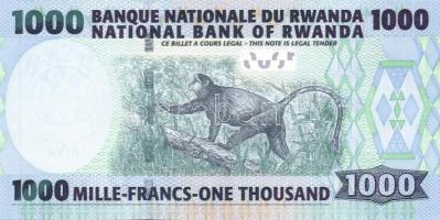 Ruanda 2004. 1000Fr T:I / Rwanda 2004. 1000 Francs C:Unc
