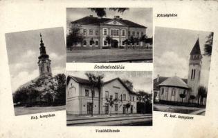 Szabadszállás vasútállomással