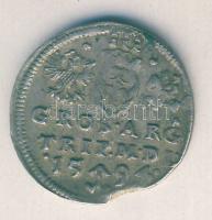 Lengyelország/Moneta Magni Ducatus Litvaniae 1594. 3Gr "Sigismund III." Ag (Z.Klimek: 802.) T:2 ph. / Poland/Moneta Magni Ducatus Litvaniae 1594. 3Gr "Sigismund III." Ag (Z.Klimek: 802.) C:XF edge error