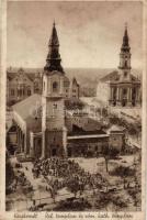 Kecskemét - 2 db háború előtti városképes lap