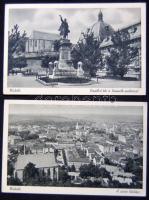 Miskolc - 2 db nem futott régi képeslap (zsinagóga!)