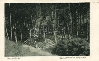 Balatonföldvár fenyves, játszótér