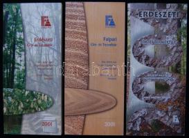 2001/2004  3 db Erdészeti cím- és terméktár