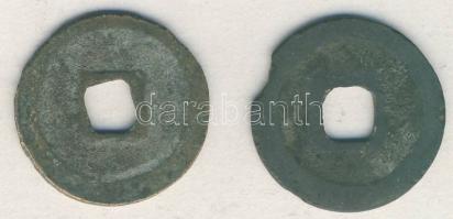 Kínai Császárság / Northern Sung 995-998. Chih-Tao Cash T:3 / C:F + 1038-1039. Pao-Yuan 1 Cash T:2- ...