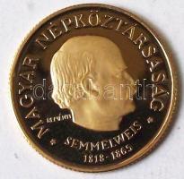 1968. 50Ft Au "Semmelweis" 4,205g T:PP
