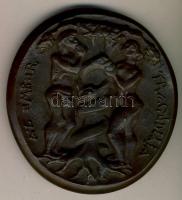 DN. "1823-1864 Madách Imre / Az ember tragédiája" Br emlékérem (d=85mm) T:2+