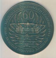1998. "Veszprém / 60 éves a Magyar Királyi Honvéd Légierő" Br emlékplakett (d=120mm) T:1-