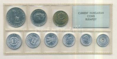 1978. 2f-10Ft 9db klf érmés forgalmi sor fóliatokban T:1
